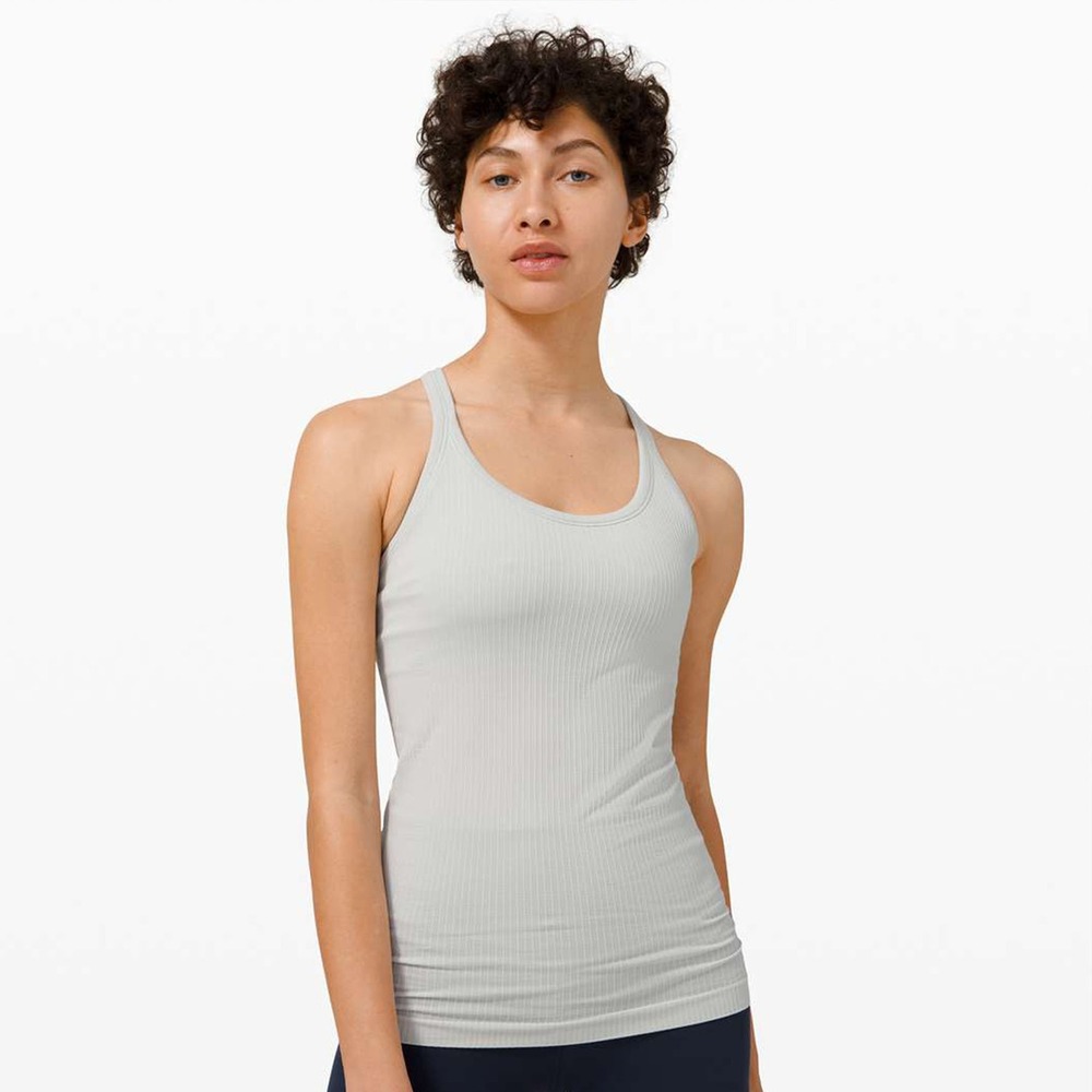 LULULEMON Ebb To Street Tank II in Vapor Size 4